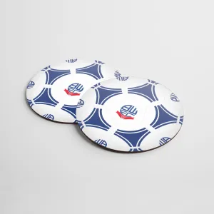 Bolton Wanderers Retro Football Coaster Set