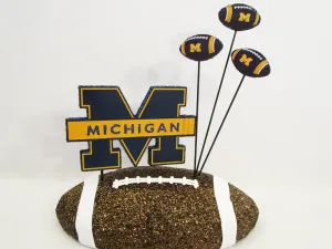 University of Michigan Table Centerpiece