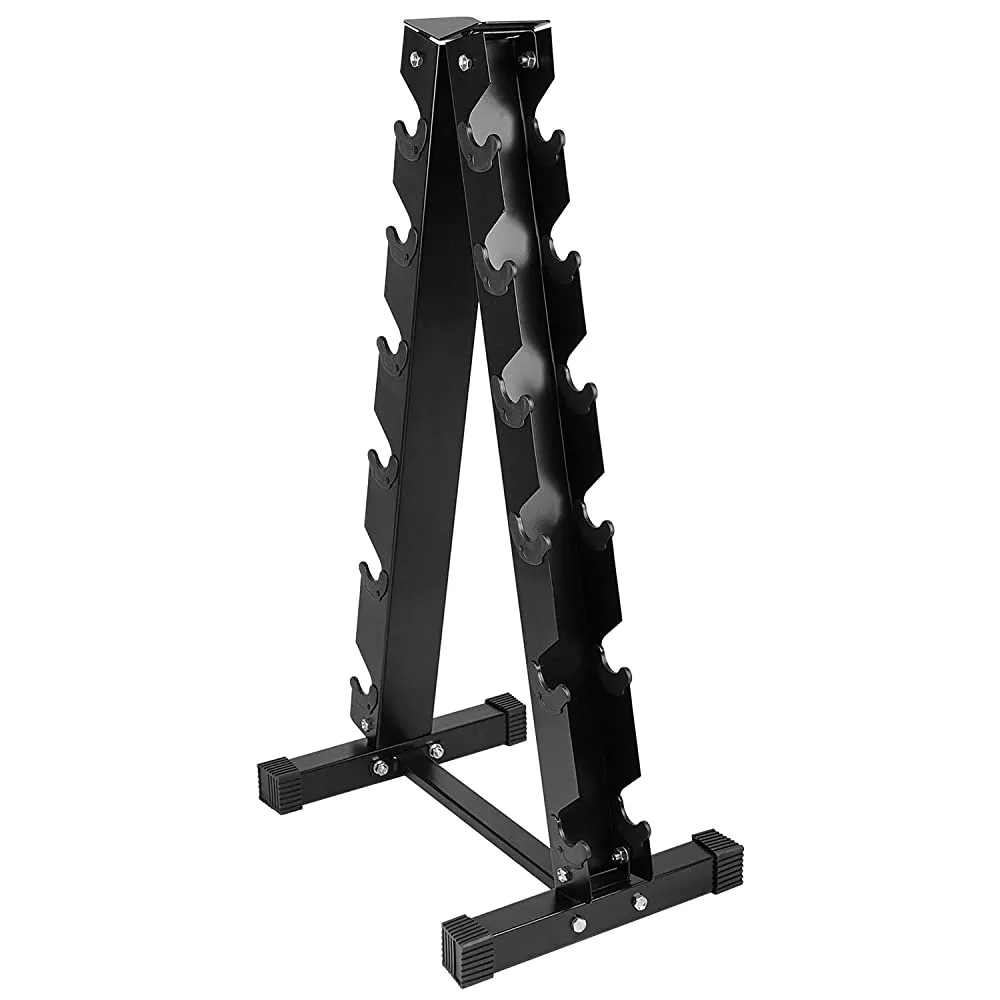 6 Tier Steel A-Type Dumbbell Rack Stand