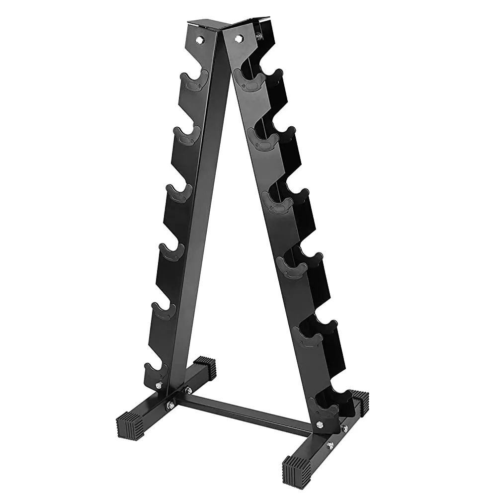 6 Tier Steel A-Type Dumbbell Rack Stand