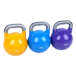 8KG, 12KG, 16KG Pro-Grade Steel KettleBell Set