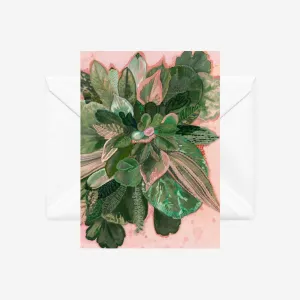 Cards - Lucky Green Leaves - 6 Pack