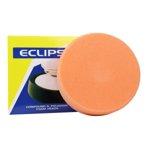 ECLIPSE 150mm Orange Foam Buffing Compounding Pad M14 6 inch with Plate