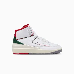 Kid's Air Jordan 2 Retro High "Italy" Grade School