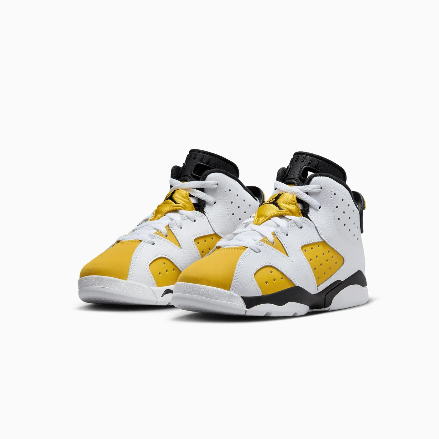 Kid's Air Jordan 6 Retro "Yellow Ochre" Pre School