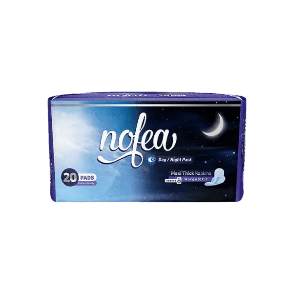 NOFEA DAY/NIGHT MAXI THICK 14 LONG 20 PADS