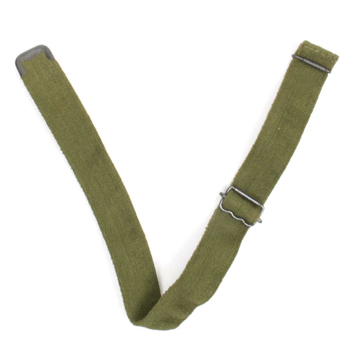 Original British Turtle and Brodie Helmet Elasticized Chin Strap- OD Green