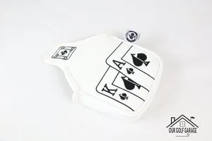 Pins & Aces Poker Ace King Putter Head Cover