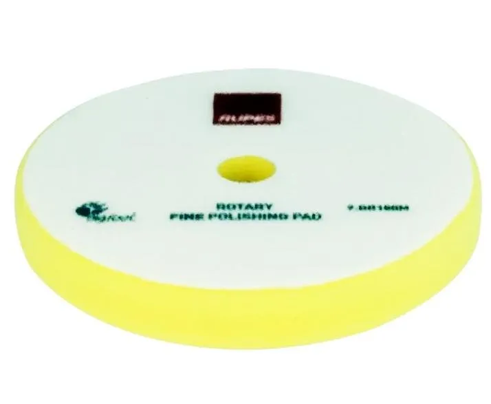 Rupes Bigfoot 9.BR150M Yellow Rotary Fine Polishing Pad 130/135mm