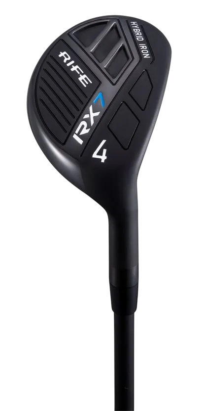 Senior Lady Standard Length Rife RX7 Hybrid Iron Sets & Individual - Graphite Senior "A" Flex