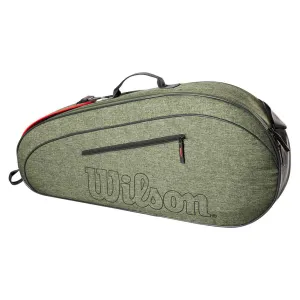 Team 3 Pack Tennis Racquet Bag Heather Green