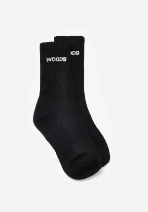 Viktoria & Woods Unisex Socks - BLACK