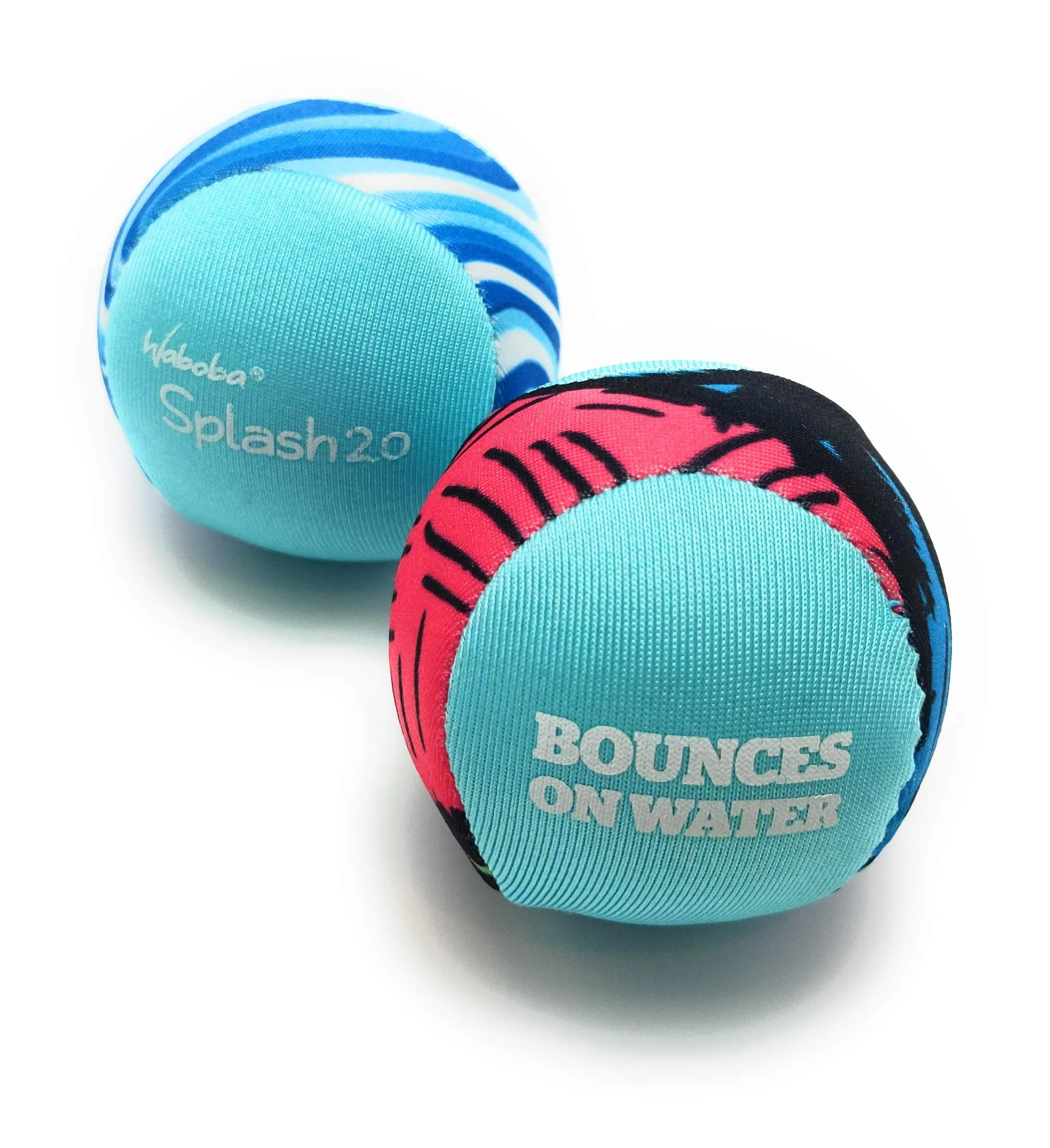 Waboba Splash Ball 2.0 - Water Bouncing Balls (Triple Pack) (Colors May Vary)